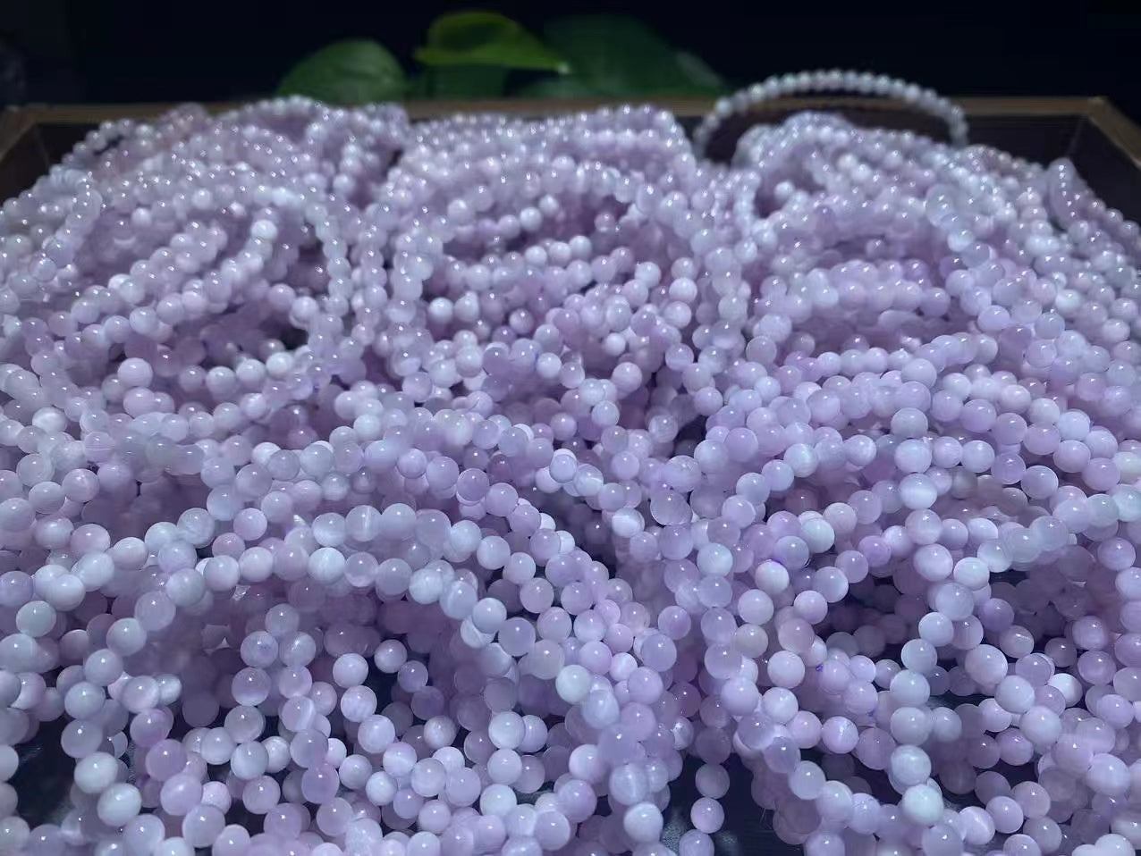 kunzite bracelets 3 mm