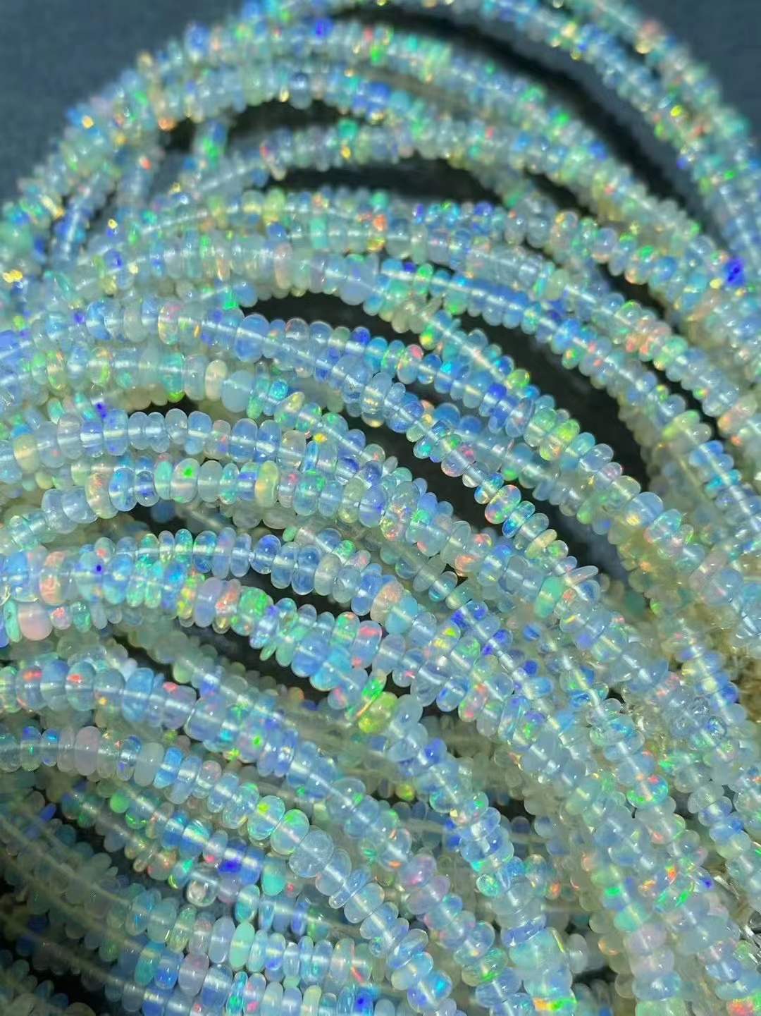 925 silver accessory natural opal bracelet